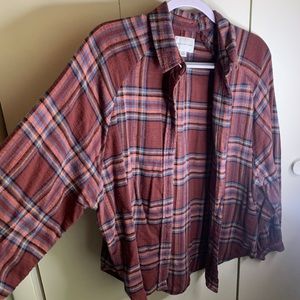 American Eagle flannel. Cute and comfy for fall!